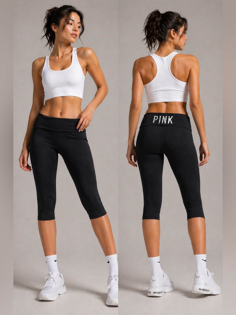 Victorias Secret Yoga swarovski studded pant XS